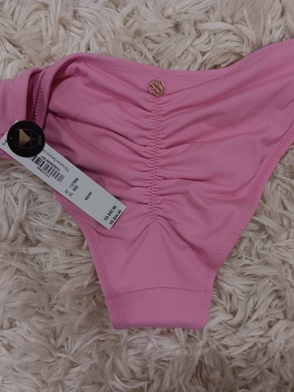 Victoria Secret Swim Pink Cheeky summer swimsuit bikini - Picture 4 of 6